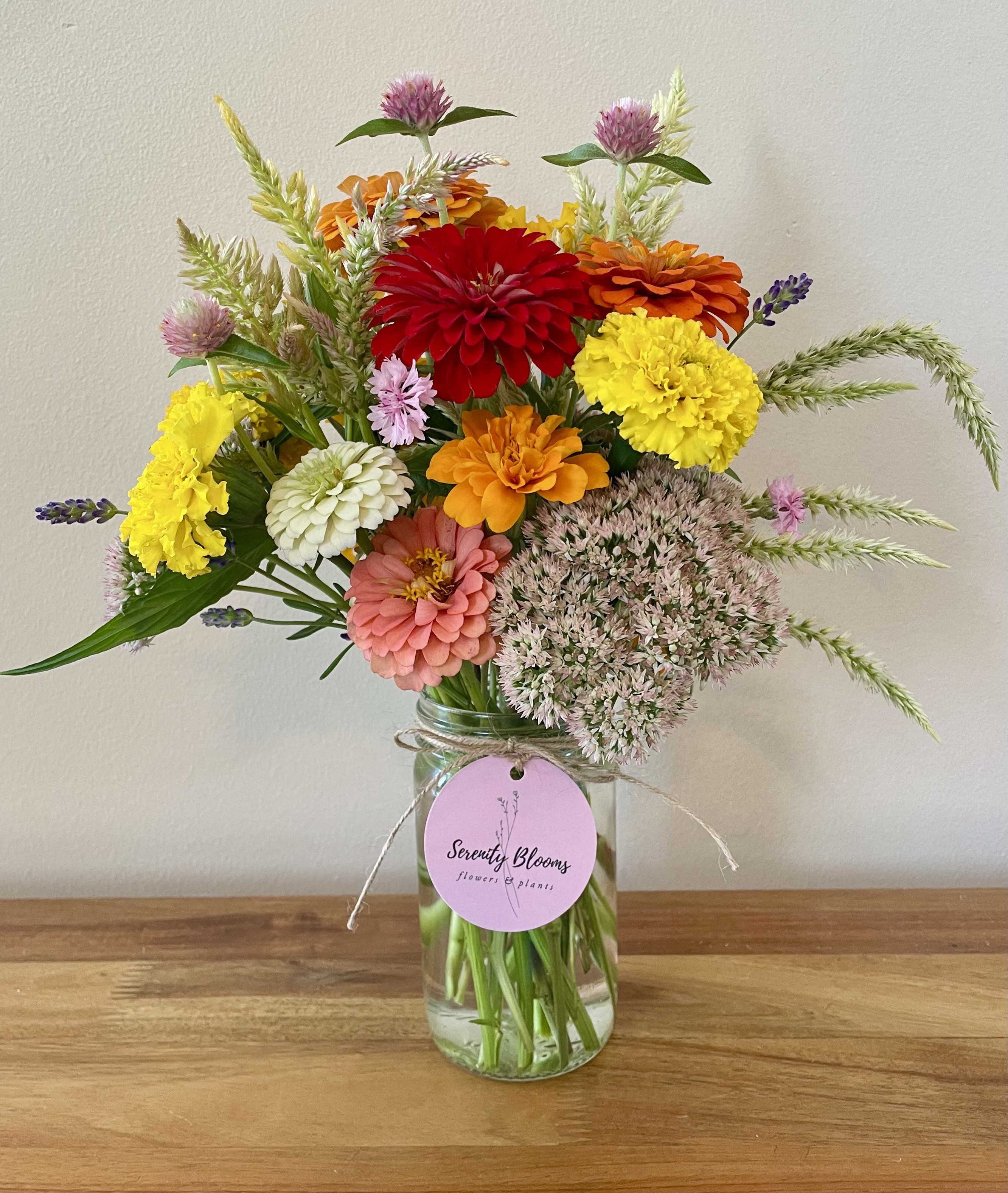 Serenity Blooms arrangement 9